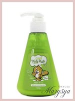 Hanil Зубная паста для детей с экстрактом яблока Toothpaste Apple Mint Meichi Kids Push, 180 гр