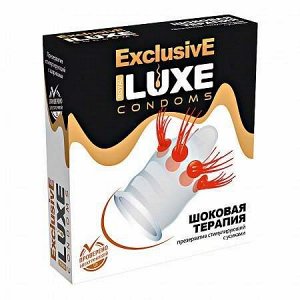 ПРЕЗЕРВАТИВ LUXE EXCLUSIVE ШОКОВАЯ ТЕРАПИЯ 1 штука