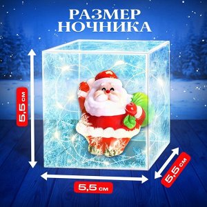 Набор для опытов «Снежный ночник: Дед Мороз», своими руками