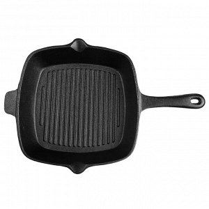 Сковорода-гриль чугун лит/руч 27,5х25см MY REAL IRON COOK