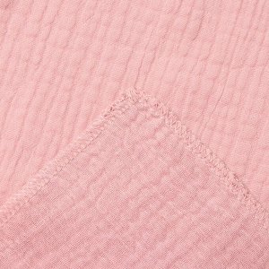 Пеленка двухслойная "Крошка Я" Strawberry, 130х100см, 100 % хлопок