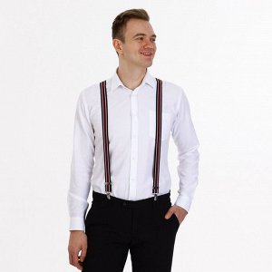 Подтяжки взрослые, ширина 2,5 см, цвет разноцветный