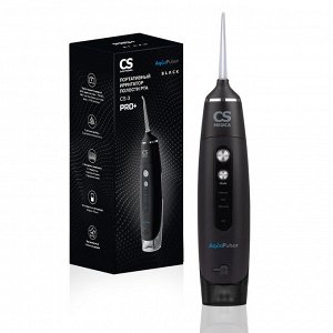 Ирригатор полости рта портативный CS Medica AquaPulsar CS-3 PRO+ Black