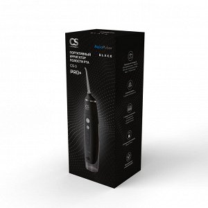Ирригатор полости рта портативный CS Medica AquaPulsar CS-3 PRO+ Black