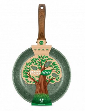 Сковорода антипригарная литая 20см Eco Way ТМ НМП