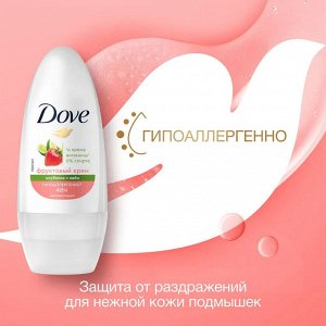 Дав Женский део-ролик "Клубника и лайм" 50 мл