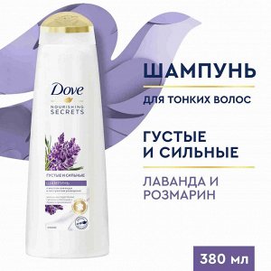 Дав Шампунь для волос "Густые и сильные" 380 мл