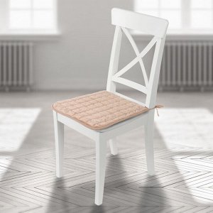 Сиденье мягкое 100%пэ, 40х40 см, беж, T2023-3266