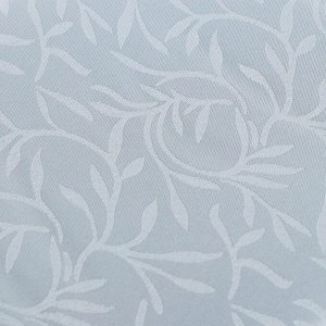 Скатерть 152х213 см, 100%пэ, Листья бамбука, сер-гол, Y269