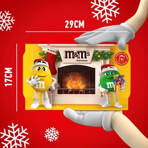 M&M's and Friends (394 гр.) Камин Набор конфет подарочный M&M's