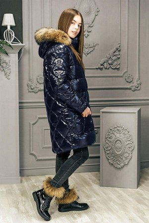 Классное Пальто пуховик д/девочки