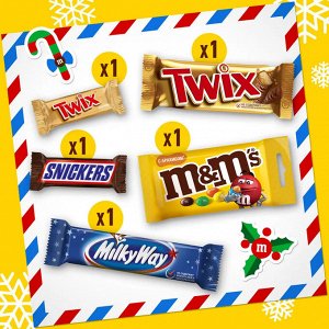 M&M’s & Friends (150 гр) Письмо Подарочная посылка Новогодний подарочный набор