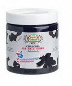 Солевой скраб с древесным углем для тела, SpaSalt Scrub Charcoal, 700 гр, Beauty Nature By Carebeau