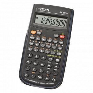 Калькулятор научный 8+2 разрядный, 84х154х19 мм, питание от батарейки, чёрный