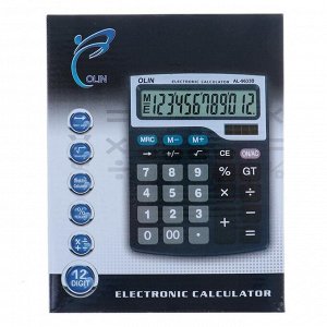 Калькулятор настольный, 12-разрядный, CH-9633В, двойное питание