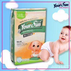 Подгузники-трусики YOURSUN L (10-14кг), 52шт.