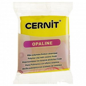 Полимерная глина запекаемая 56г Cernit Opaline с эффектом фарфора 717 жёл пер CE0880056717