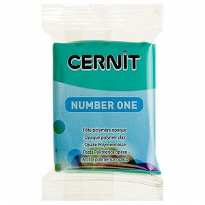 Полимерная глина запекаемая 56г Cernit Number One 620 изумрудный CE0900056620