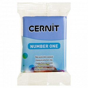Полимерная глина запекаемая 56г Cernit Number One 212 голубой барвинок CE0900056212