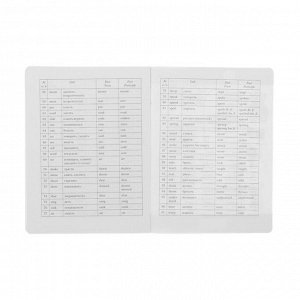 Тетрадь для записи английских слов «Фламинго», 32 листа, обложка мелованный картон, глянцевая ламинация