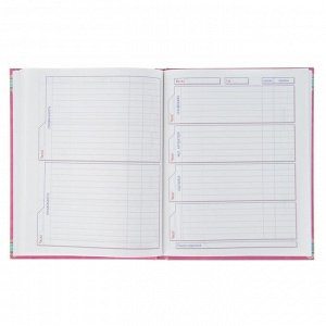 Дневник для музыкальной школы, твёрдая обложка, «Бабочки», со справочным материалом, цветной блок, 48 листов
