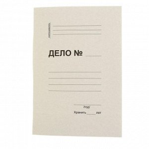 Скоросшиватель картонный на 200 листов, блок 450 г/м ²