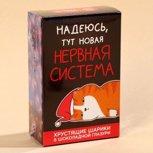 Шоколадные шарики «Нервная система» в коробке, 37 г.