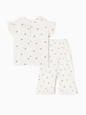 Пижама детская (футболка и брюки) KAFTAN "Вишенки"