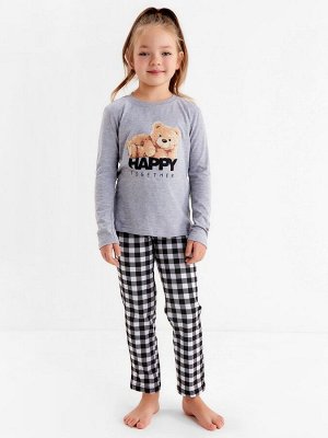 Пижама новогодняя детская KAFTAN Happy together размер