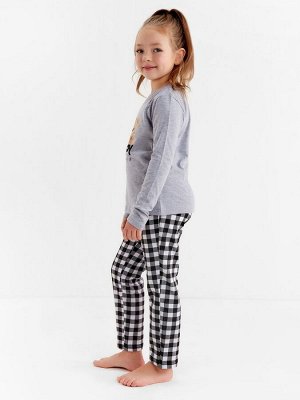 Пижама новогодняя детская KAFTAN Happy together размер