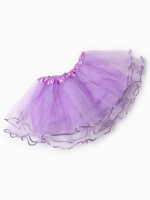 Юбка сетка детская KAFTAN, сиреневый, размер 28