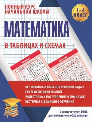 ПКНШ. МАТЕМАТИКА в таблицах и схемах. 1-4 класс