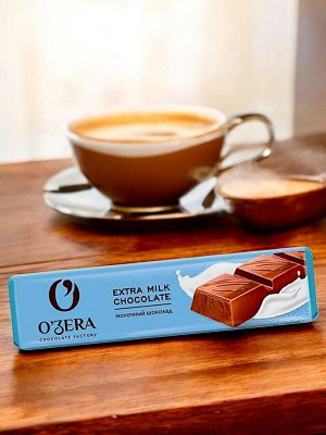 Шоколад молочный из отборных какао-бобов «OZera» Extra milk, 45 г