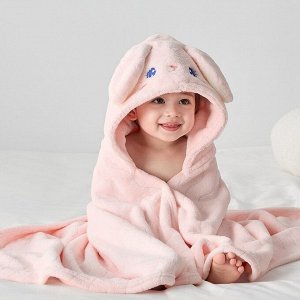 Полотенце детское с капюшоном, 80 х 120 см