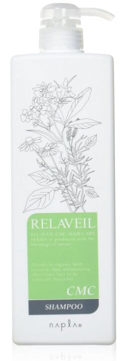 Napla Relaveil CMC Shampoo - увлажняющий шампунь для очень чувствительной кожи головы, большой объем