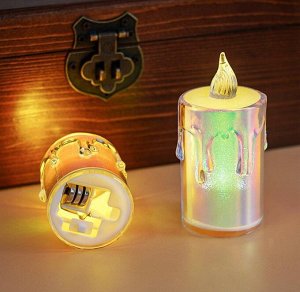 Свеча светодиодная LED, 1 шт., высота 13 см