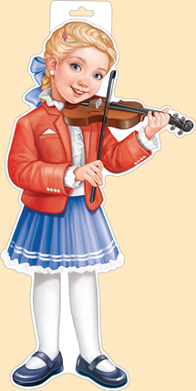 Девочка-скрипачка