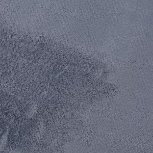 Ткань для рукоделия, плюш, тёмно-серый, лоскут 50 x 50 см