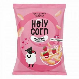 Кукурузные палочки "Малина" 50г.  Holy Corn