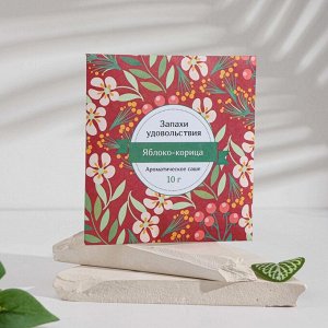 Аромасаше "Запахи удовольствия", яблоко-корица, вес 10 г, размер 10x10.5 см