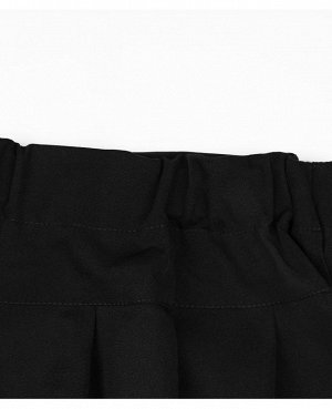 Юбка для девочки из костюмной ткани,чёрный Цвет: черный