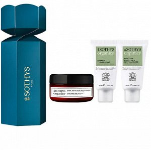 Сотис Набор Organics Kit: эмульсия 50 мл + скраб 50 мл + бальзам 75 мл (Sothys, Specific Care,)