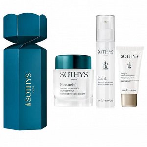 Сотис Набор для лица: ночной крем 50 мл + сыворотка 50 мл+ маска 15 мл (Sothys, Noctuelle Treatment)