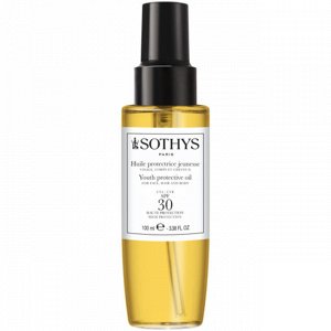 Сотис Защитное омолаживающее масло для лица, тела и волос SPF30, 100 мл (Sothys, Sun Care)