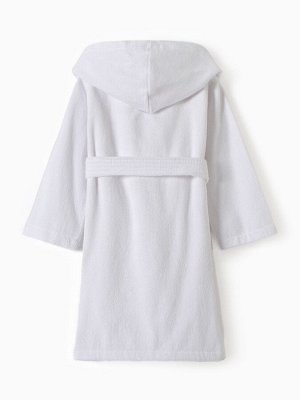 Халат махровый детский Экономь и Я, цв.белый, 100%хл с AIRO, 320 г/м2