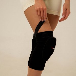 Наколенники волейбольные ONLYTOP, р. М, цвет чёрный