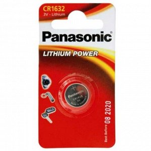 Батарейки PANASONIC Power Cells 1632/1BP(12)(Цена за 1 шт.)
