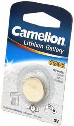 Батарейки Camelion CR2032 BL-1 (CR2032-BP1, батарейка литиевая,3V) (10)(Цена за 1 шт.)