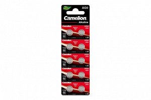 Батарейки Camelion G 0  BL-10 Mercury Free (AG0-BP10(0%Hg), 379A/LR521 батарейка для часов)(Цена за 10 шт.)