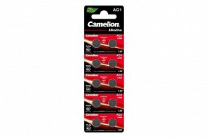 Батарейки Camelion G 1  BL-10 Mercury Free (AG1-BP10(0%Hg), 364A/LR621/164 батарейка для часов) (цена за 10 шт.)